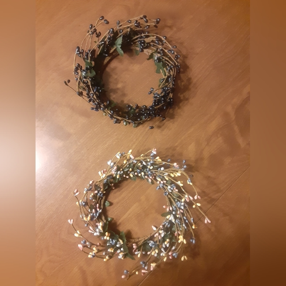 2 pc Candle Rings